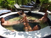 relaxing at Spartacvs Resort Bali